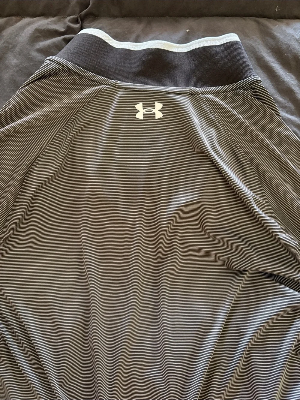 Under Armor Topgolf Gray Long Sleeve Quarter-Zip Pullover - Picture 6 of 6